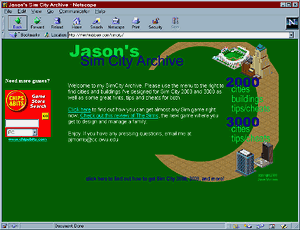 Jason's Sim City Archive